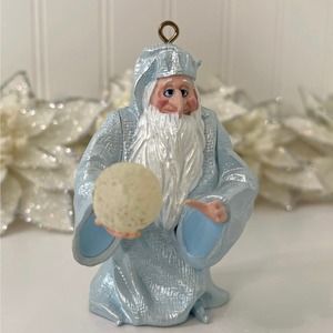 Winter Warlock Santa Claus Is Coming To Town Ornament or Key Chain